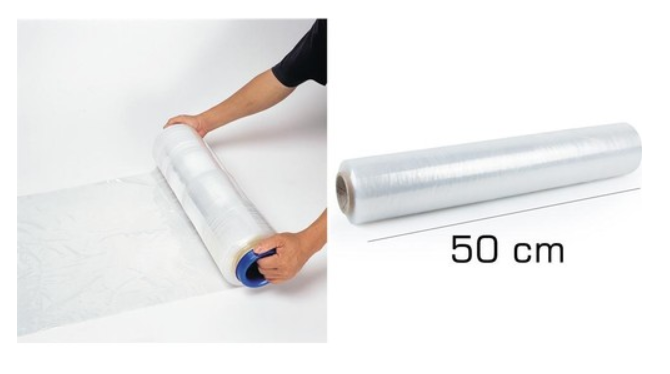 Palet Strech Film 17mic. 50cm x 200m (6 adet)