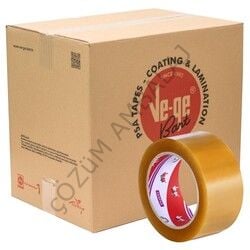 Ve-ge Leopar Şeffaf Koli Bandı 45 * 100 Mt ( 48 Adet )